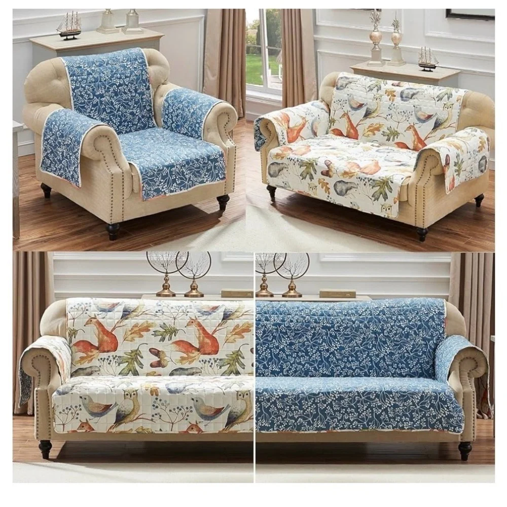 New Greenland Home Fashions Willow Armchair Protector, 81